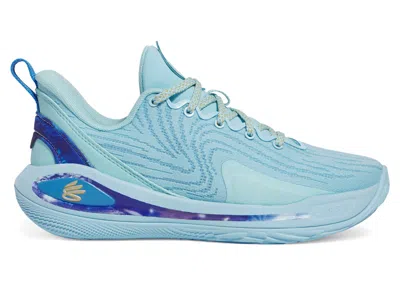 Pre-owned Under Armour Curry Flow 12 Pisces Sneakers In Stream/white