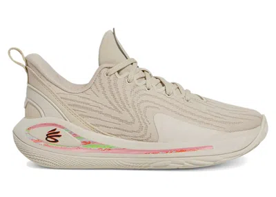 Pre-owned Under Armour Curry Flow 12 Strn Sneakers In Beige/white