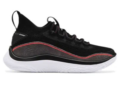 Pre-owned Under Armour Curry Flow 8 Beautiful Flow Sneakers In Black/white