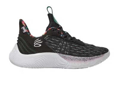 Pre-owned Under Armour Curry Flow 9 Sesame Street Sneakers In Black/green