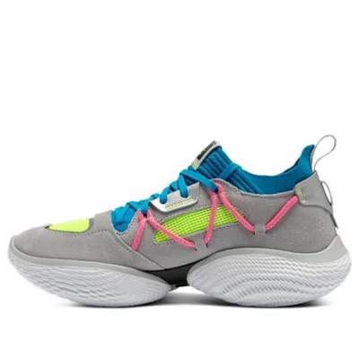 Under Armour Curry Flow Cozy 'grey Electric Blue' In Multi