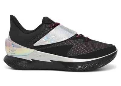 Pre-owned Under Armour Curry Fox 1 Gamer Sneakers In Black/silver