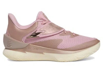 Pre-owned Under Armour Curry Fox 1 Reign Rose Sneakers In Pink/rose Gold/cream
