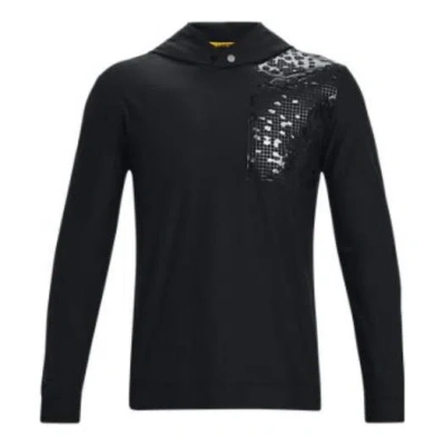 Under Armour Curry Hooded Golf Shirt 'black'