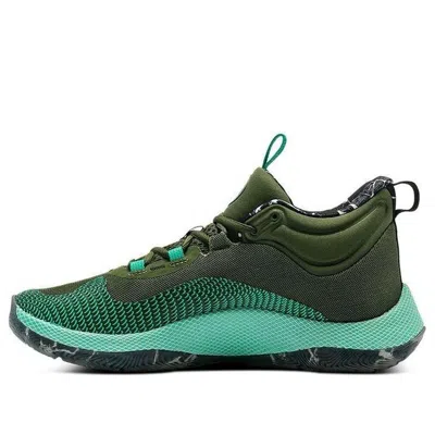 Under Armour Curry Hovr Splash 'stone Jade' In Gray