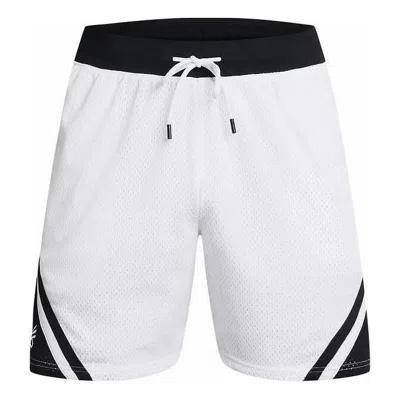 Under Armour Curry Mesh Shorts 'white Black'
