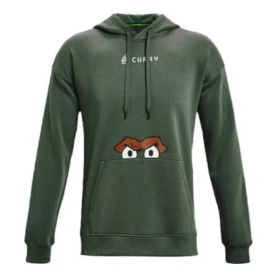 Under Armour Curry Oscar Grouchy Hoodie 'green'