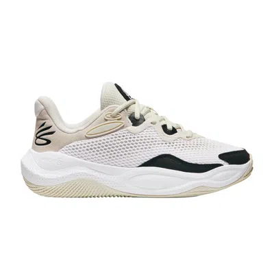 Pre-owned Under Armour Curry Splash 24 Ap 'summit White Black' | Cream | Men's Size 10.5