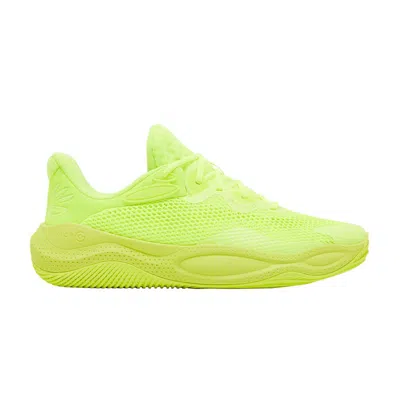 Pre-owned Under Armour Curry Splash 24 'high Vis Yellow'