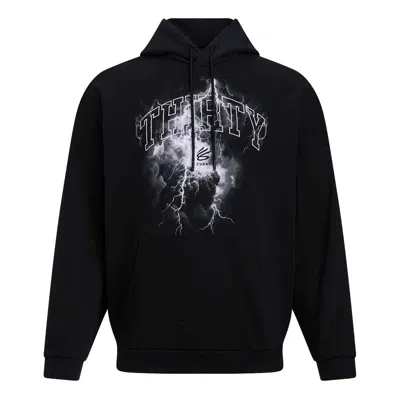 Under Armour Curry Tour Graphic Hoodie 'black White'