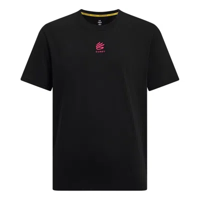 Under Armour Curry Tour Graphic T-shirt 'black Pink'