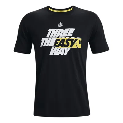 Under Armour Curry Tree Easy T-shirt 'black'