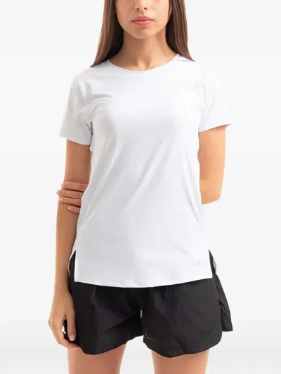 Under Armour Cut-out Back T-shirt In White