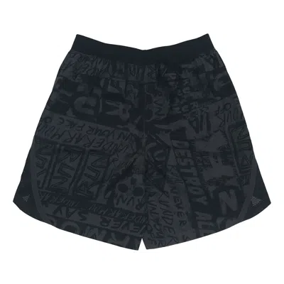 Under Armour Destroy All Miles Shorts 'black' In Blue