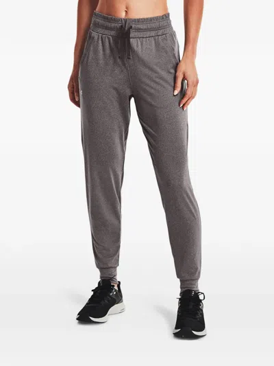 Under Armour Drawstring-waist Track Pants In Gray