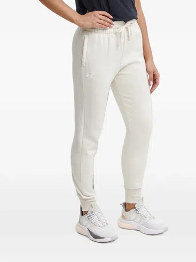 Under Armour Drawstring-waist Track Pants In White