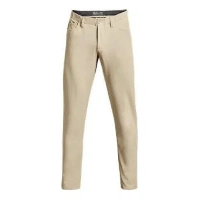 Under Armour Drive 5 Pocket Sports Pants 'khaki' In Neutral