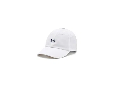 Under Armour Drive Adjustable Hat Baseball Caps White/midnight Navy: One Size In Gold