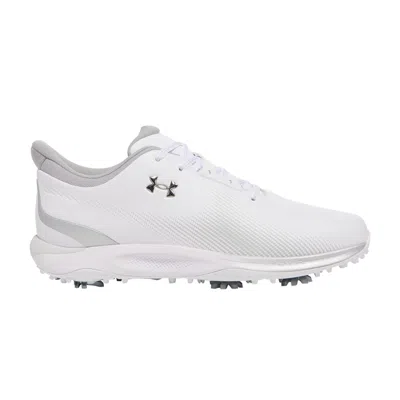 Pre-owned Under Armour Drive Fade 'white Metallic Silver' | Men's Size 10