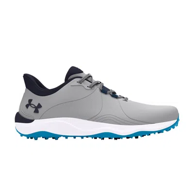 Pre-owned Under Armour Drive Pro Spikeless Golf Wide 'mod Grey Midnight Navy' | Men's Size 7 In Gray