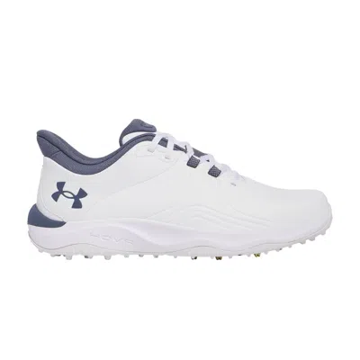 Pre-owned Under Armour Drive Pro Spikeless Golf Wide 'white Downpour Grey' | Men's Size 8.5