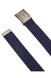 Under Armour Drive Reversible Stretch Web Belt In Blue