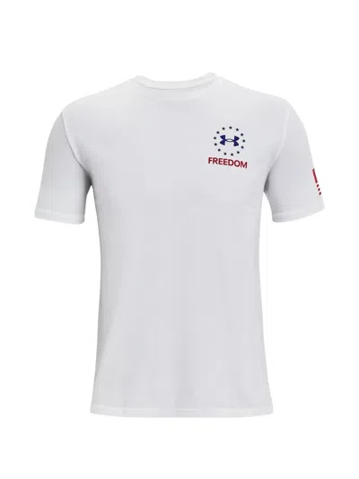 Under Armour Eagle-graphic T-shirt In White