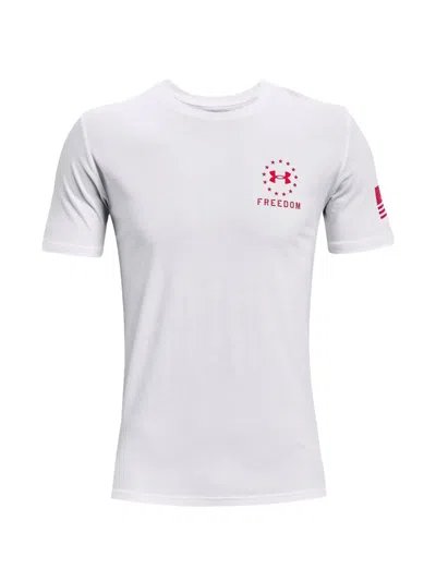 Under Armour Eagle Print T-shirt In White