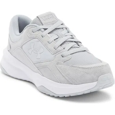 Under Armour Edge Suede 3027731-100 Sneaker Gray Training Shoes Hawk202
