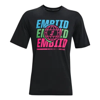 Under Armour Embiid 21 T-shirt 'black' In Blue