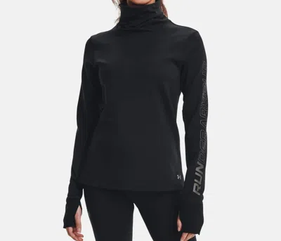 Under Armour Empowered Funnel Neck Tee In Black