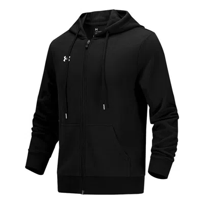 Under Armour Essential Fleece Full Zip Hoodie 'black'