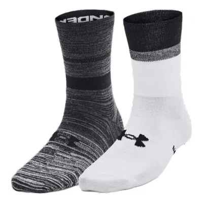 Under Armour Essential Hi Lo Socks 2-pack 'grey White'