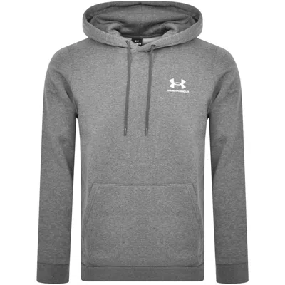 Under Armour Essential Hoodie Grey In Gray