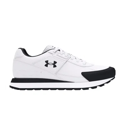Pre-owned Under Armour Essential Runner 'white Black'