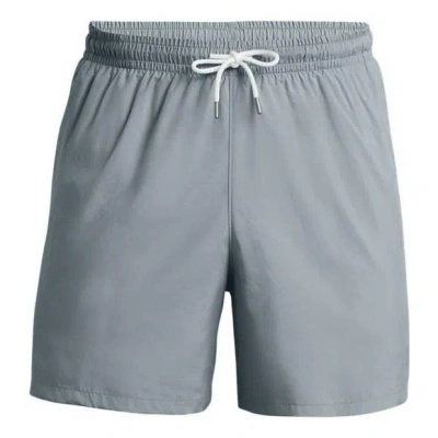 Under Armour Essential Volley Shorts 'harbor Blue' In Gray