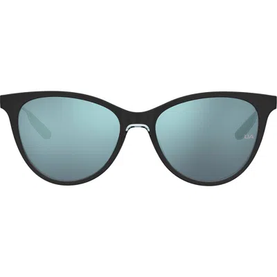 Under Armour Expanse 54mm Gradient Cat Eye Sunglasses In Black