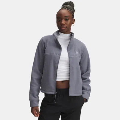 Under Armour Expanse Fleece Women's Full-zip Titan Grey