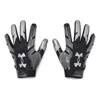 Under Armour F8 Football Gloves 'black Metallic Silver'