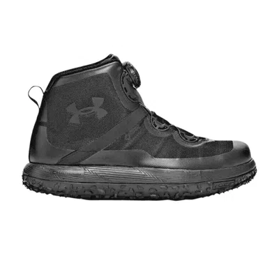 Pre-owned Under Armour Fat Tire Gore-tex 'triple Black' | Men's Size 10