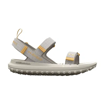 Pre-owned Under Armour Fat Tire Sandal 'fog Ivory' In Cream