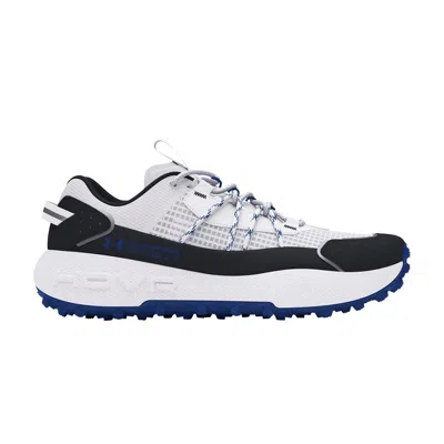 Pre-owned Under Armour Fat Tire Venture Pro 'white Black Tech Blue'