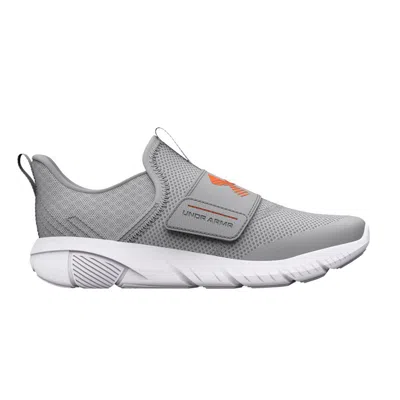 Pre-owned Under Armour Flash Ps 'mod Grey Orange Blast' | Kid's Size 13.5