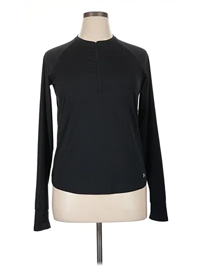 Pre-owned Under Armour Fleece Jacket In Black