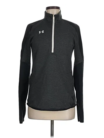 Pre-owned Under Armour Fleece Jacket In Black