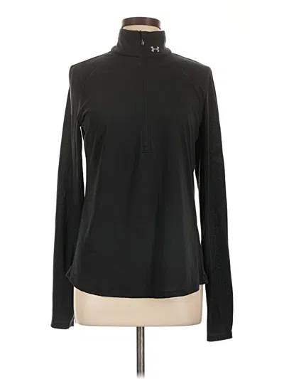 Pre-owned Under Armour Fleece Jacket In Black