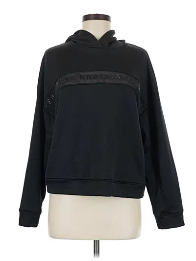 Pre-owned Under Armour Fleece Jacket In Black