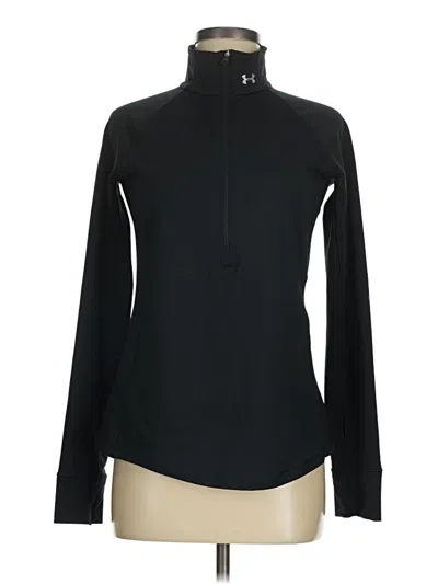 Pre-owned Under Armour Fleece Jacket In Black