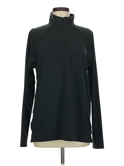 Pre-owned Under Armour Fleece Jacket In Black