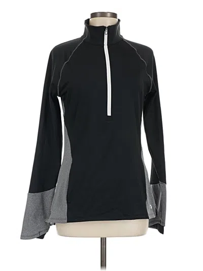 Pre-owned Under Armour Fleece Jacket In Black